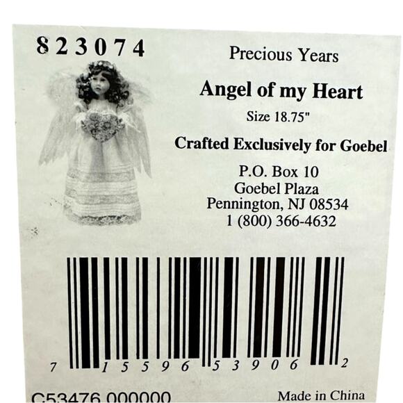 Collections of the Masters 823074 Richard Simmons Signed "Angel of My Heart"-New - Picture 7 of 8